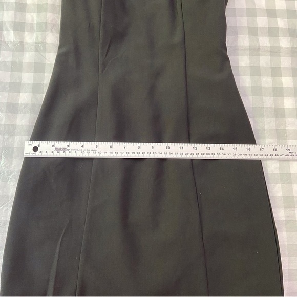 ZARA little black dress open back buckle sleeveless medium flattering film noir - Picture 10 of 12